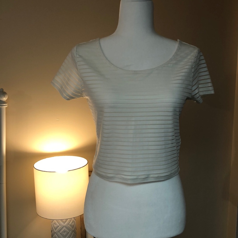 Striped crop top!